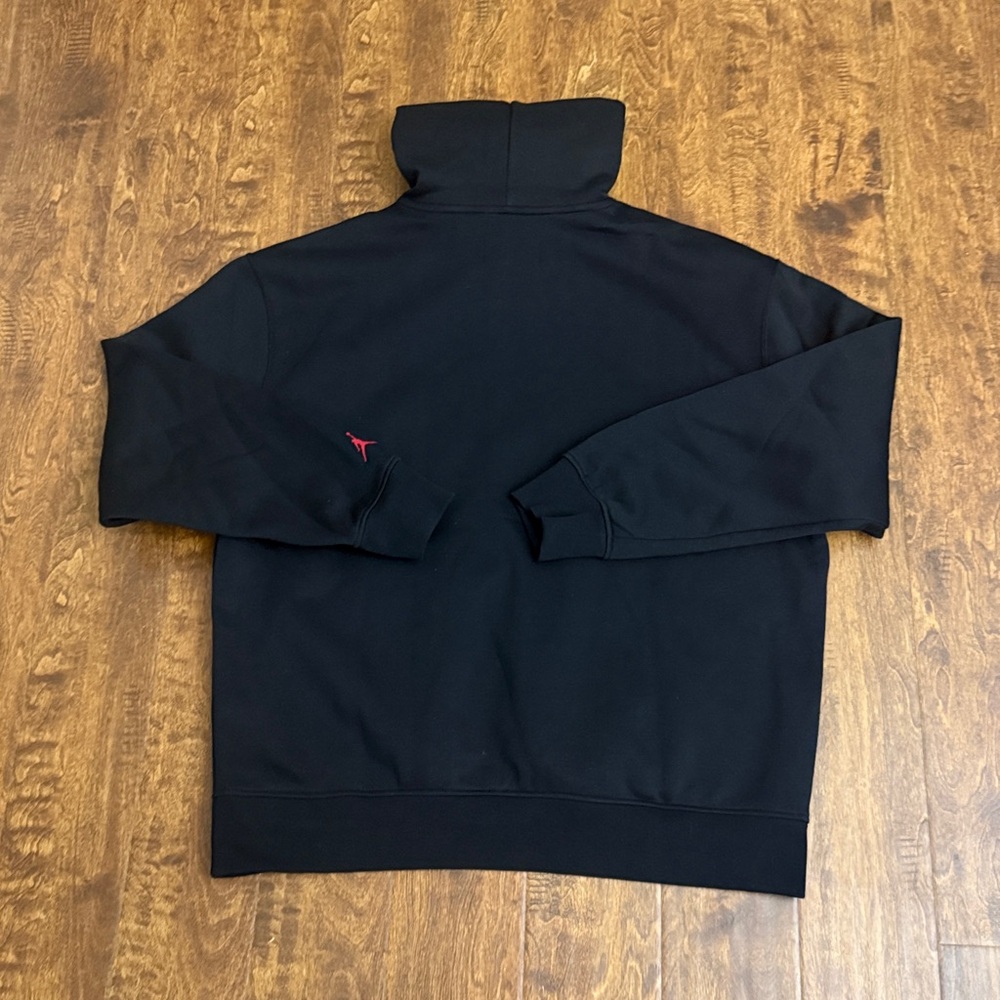 Jordan Multi Sport Chimney Black Graphic Hoodie Size L - Picture 12 of 17